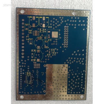 2 layer PCB 1.6mm blue solder HAL